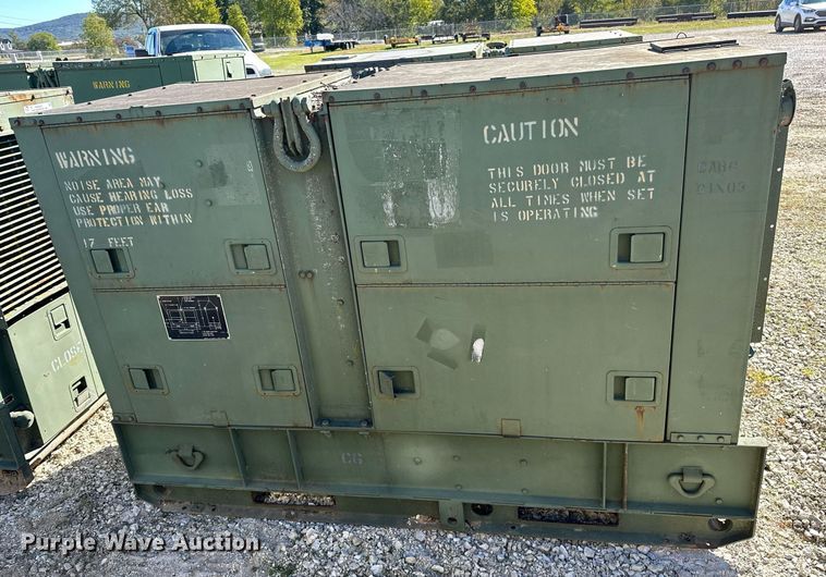 image for item NQ9441 1986 Libby Welding MEP-005A  generator