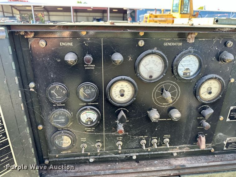 image for item NQ9441 1986 Libby Welding MEP-005A  generator