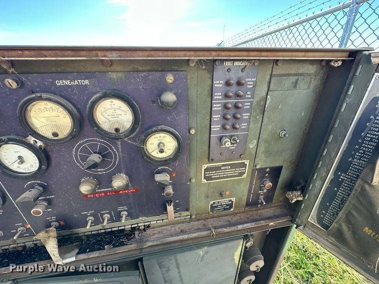 image for item NQ9442 1987 John R Hollingsworth MEP-005A  generator