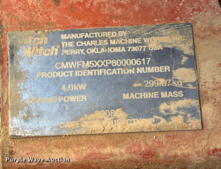 image for item NQ9445 2008 Ditch Witch JT922  directional boring unit