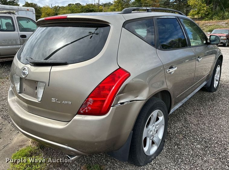image for item NQ9466 2003 Nissan Murano  SUV