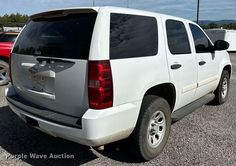 image for item NQ9469 2009 Chevrolet Tahoe Police  SUV
