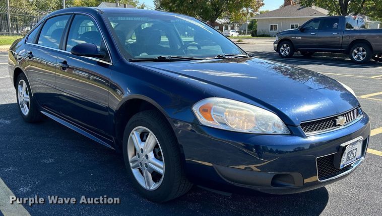 image for item NQ9916 2012 Chevrolet Impala Police Cruiser