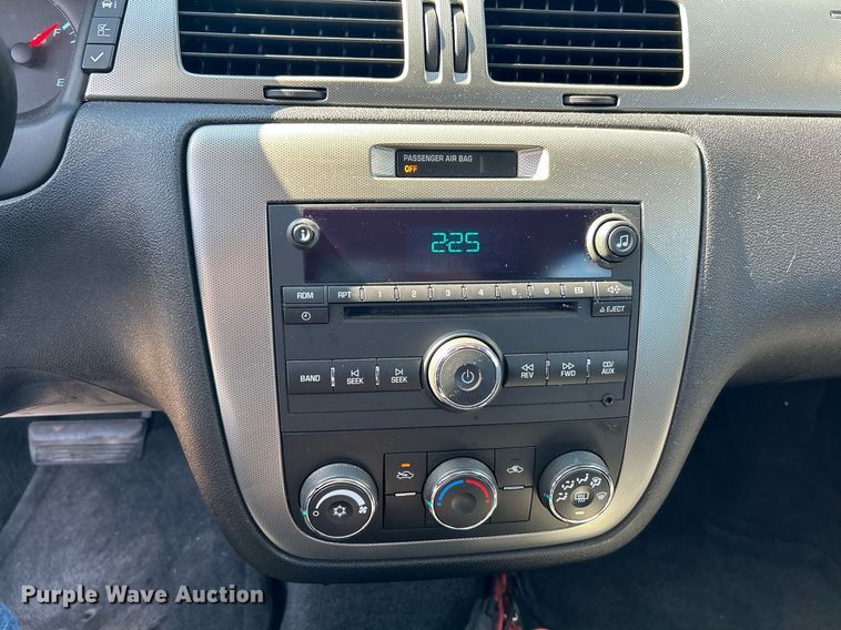 image for item NQ9916 2012 Chevrolet Impala Police Cruiser