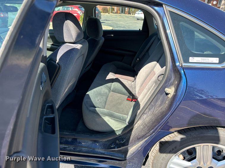 image for item NQ9916 2012 Chevrolet Impala Police Cruiser