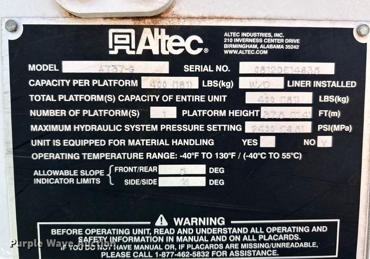 image for item NQ9971 2012 Ford F550 Super Duty XL  bucket truck