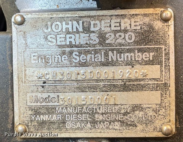 image for item NX9890 1995 John Deere 4475  skid steer loader