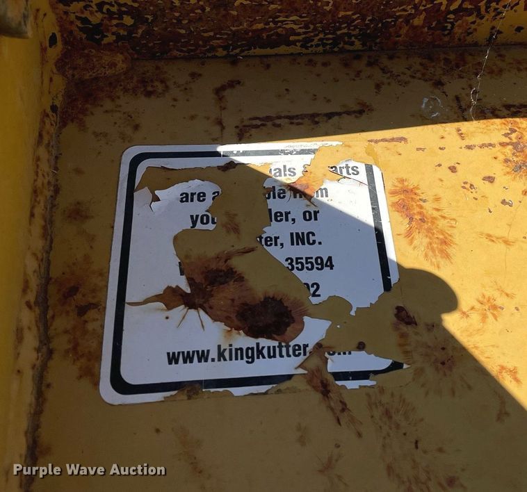 image for item NX9892 King Kutter L-60-40-P-Y  rotary mower