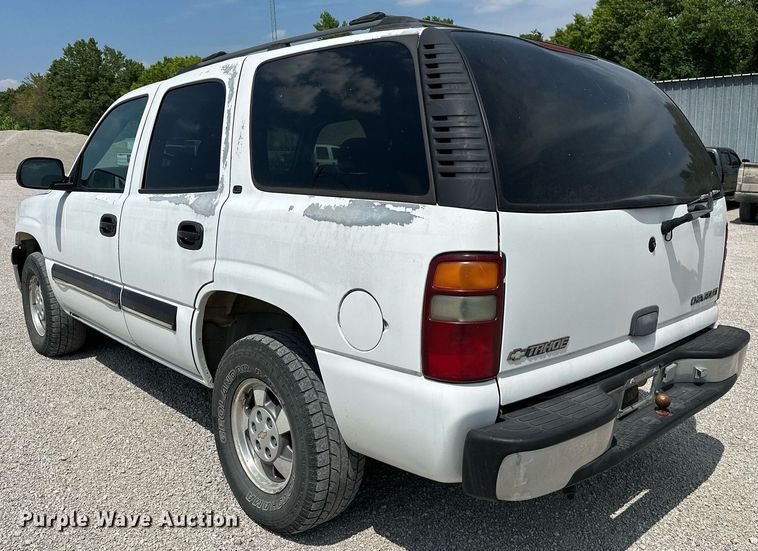 image for item OG9062 2001 Chevrolet Tahoe  SUV