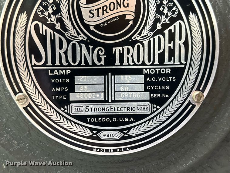 image for item OK9013 (2) Strong Trouper projection lamps