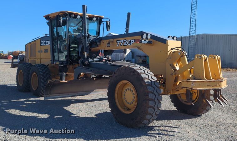 image for item OL9034 2012 John Deere 772GP  motor grader