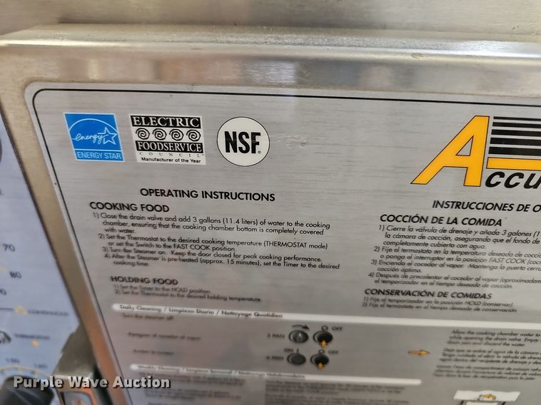 image for item OL9272 (2) Accutemp Steam 'N' Hold