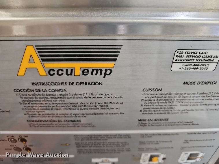 image for item OL9272 (2) Accutemp Steam 'N' Hold