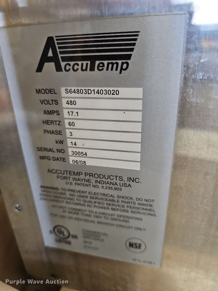 image for item OL9272 (2) Accutemp Steam 'N' Hold