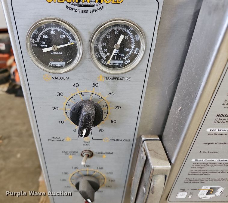 image for item OL9272 (2) Accutemp Steam 'N' Hold