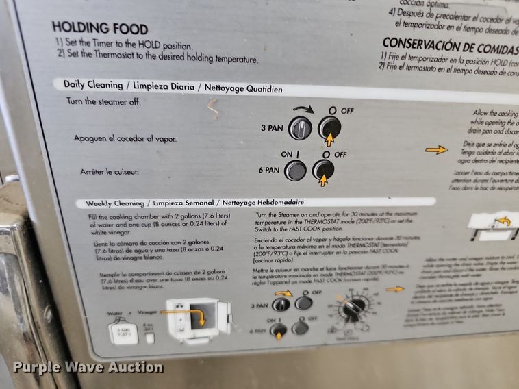 image for item OL9272 (2) Accutemp Steam 'N' Hold