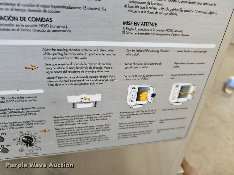 image for item OL9272 (2) Accutemp Steam 'N' Hold