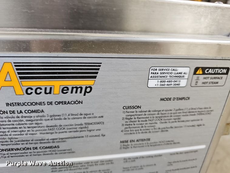 image for item OL9272 (2) Accutemp Steam 'N' Hold