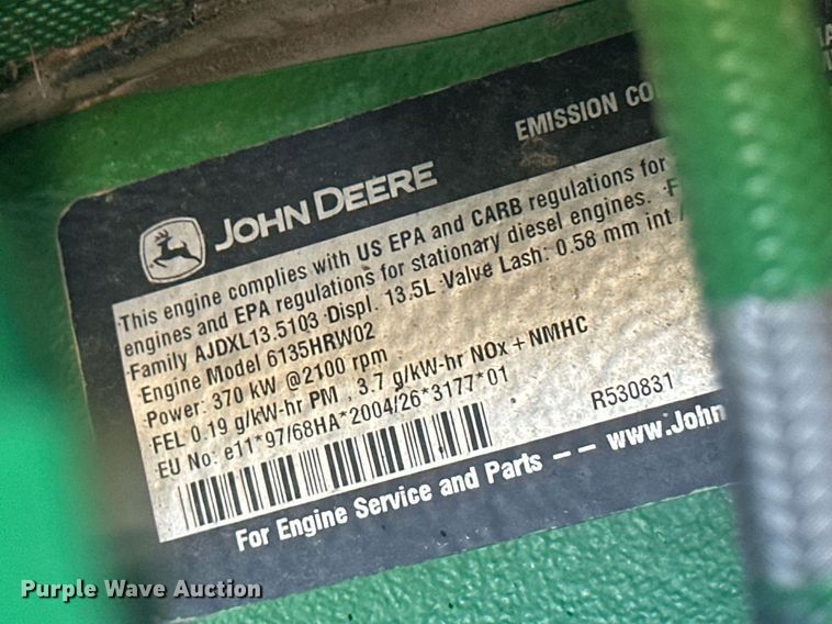 image for item DH1852 2008 John Deere 9430  4WD tractor