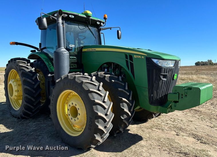 image for item DH1853 2013 John Deere 8335R  MFWD tractor