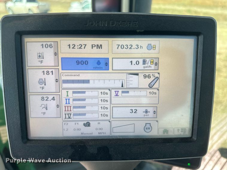 image for item DH1853 2013 John Deere 8335R  MFWD tractor