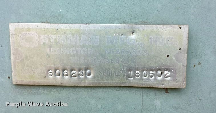 image for item DH1854 Orthman 1096  grain cart