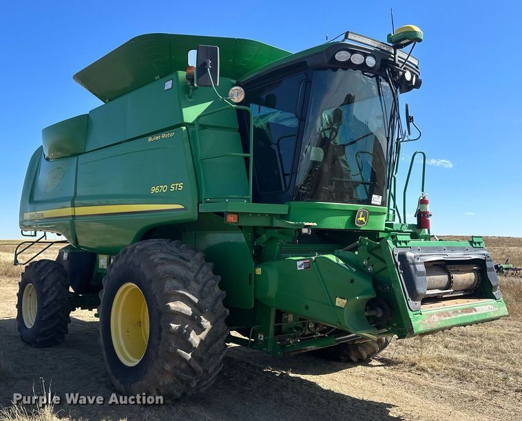 image for item DH1856 2010 John Deere 9670 STS  combine