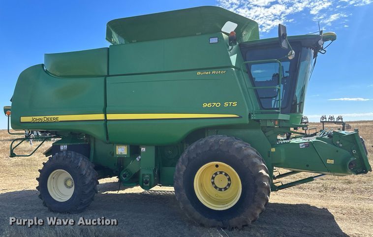 image for item DH1856 2010 John Deere 9670 STS  combine