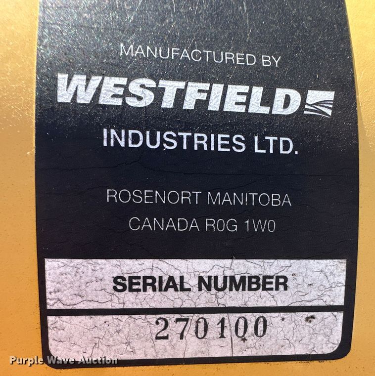 image for item DH1868 Westfield MK100-36  auger