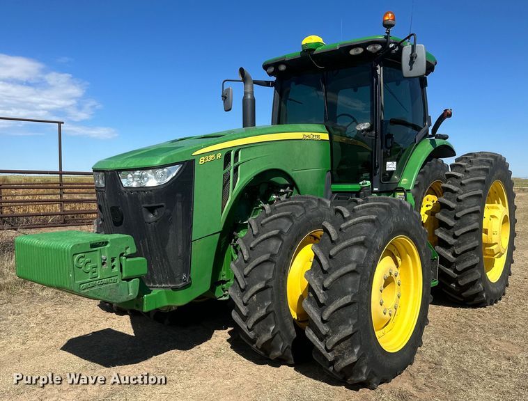 image for item DH1871 2013 John Deere 8335R  MFWD tractor
