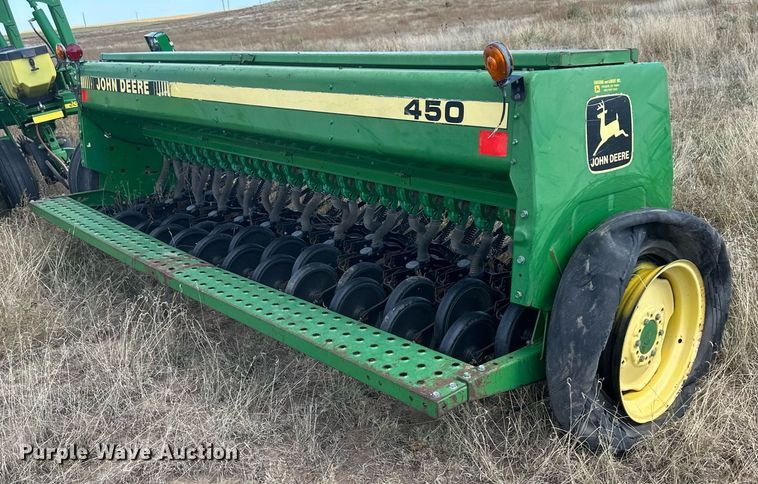 image for item DH1873 John Deere 450  grain drill