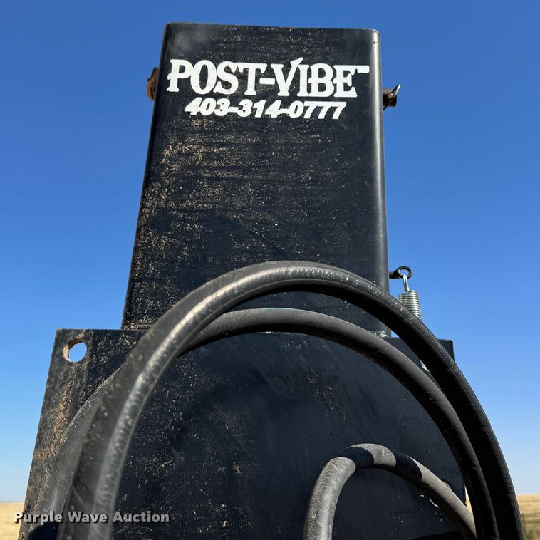 image for item DK2559 Post-Vibe PV102  skid steer post driver