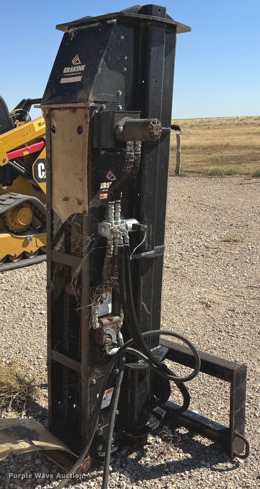 image for item DK2560 Erskine  skid steer post driver