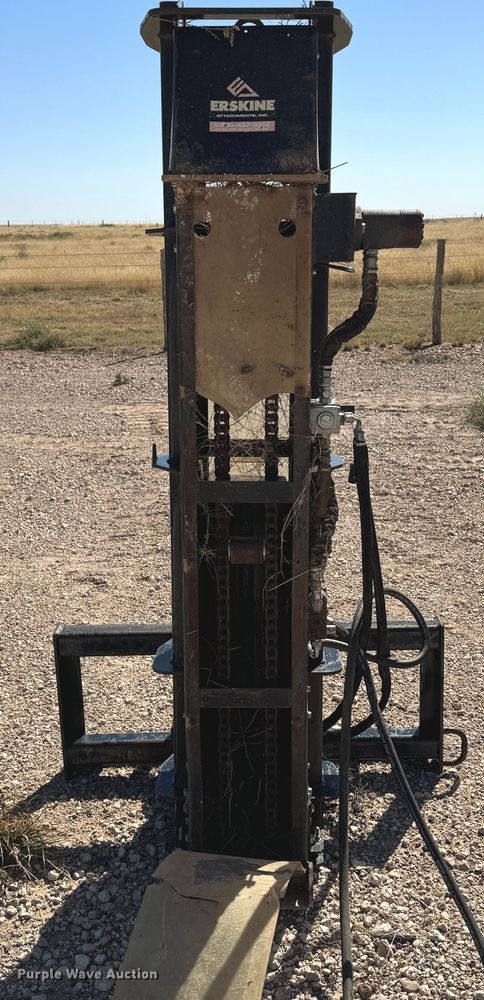 image for item DK2560 Erskine  skid steer post driver