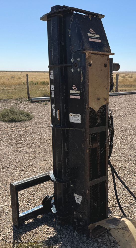 image for item DK2560 Erskine  skid steer post driver