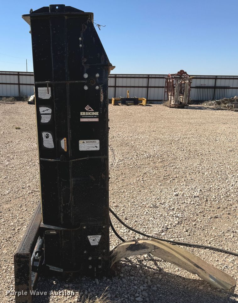 image for item DK2560 Erskine  skid steer post driver