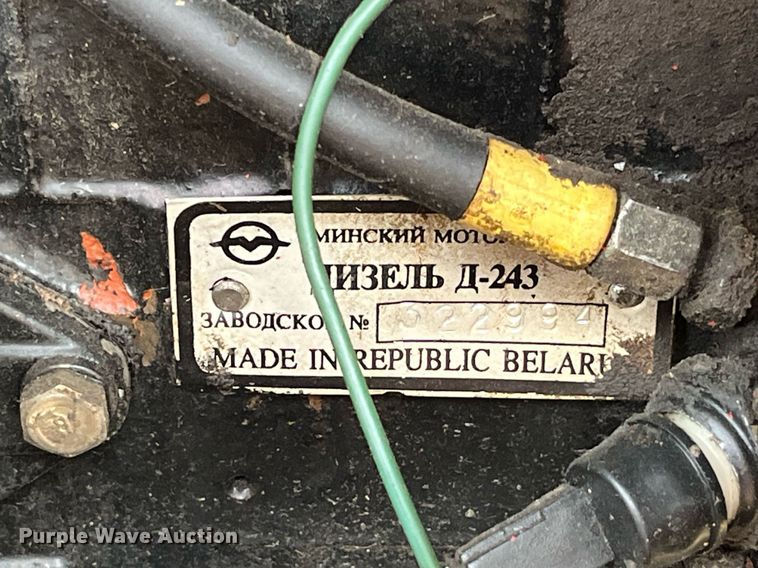 image for item DP2100 Belarus 8345  MFWD tractor