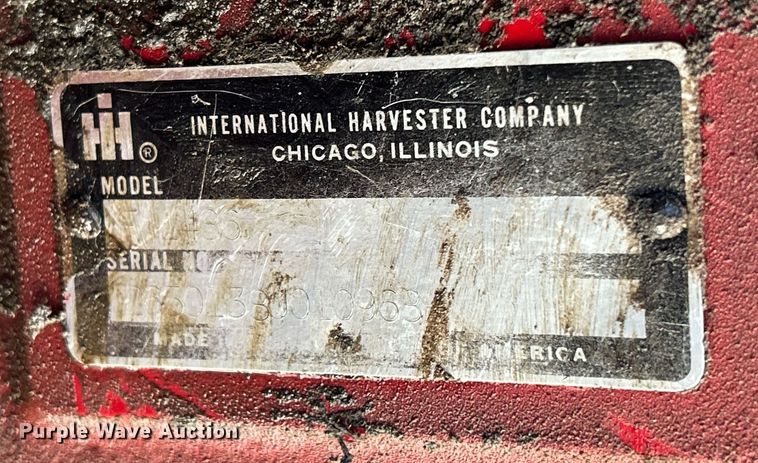 image for item DQ0961 1979 International 1486  tractor