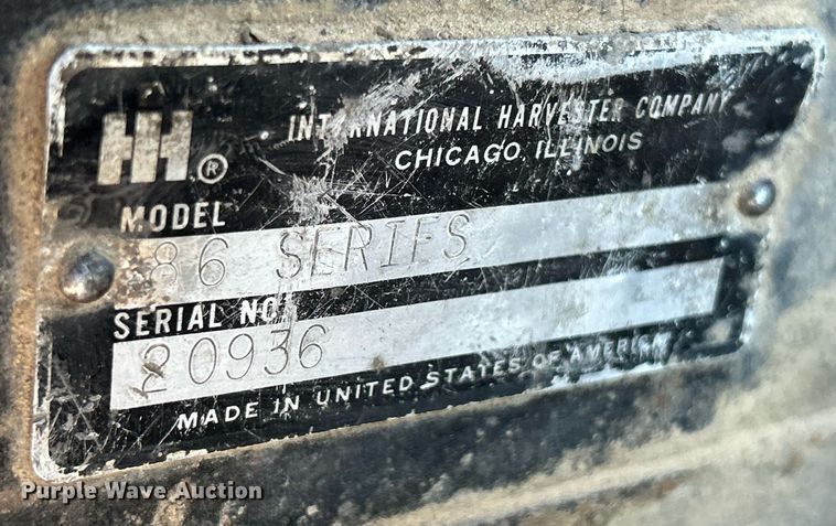 image for item DQ0961 1979 International 1486  tractor