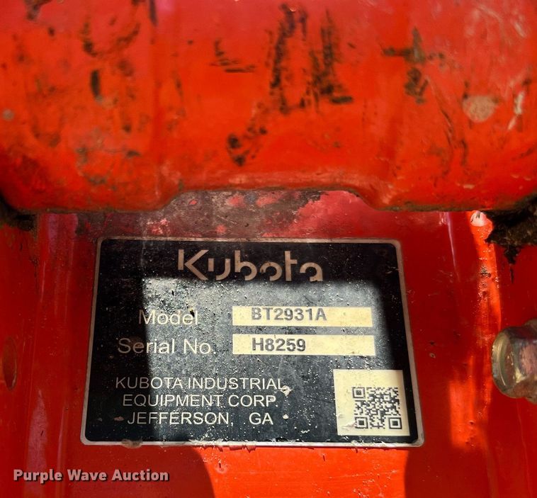image for item DQ2234 Kubota BX23S  MFWD tractor