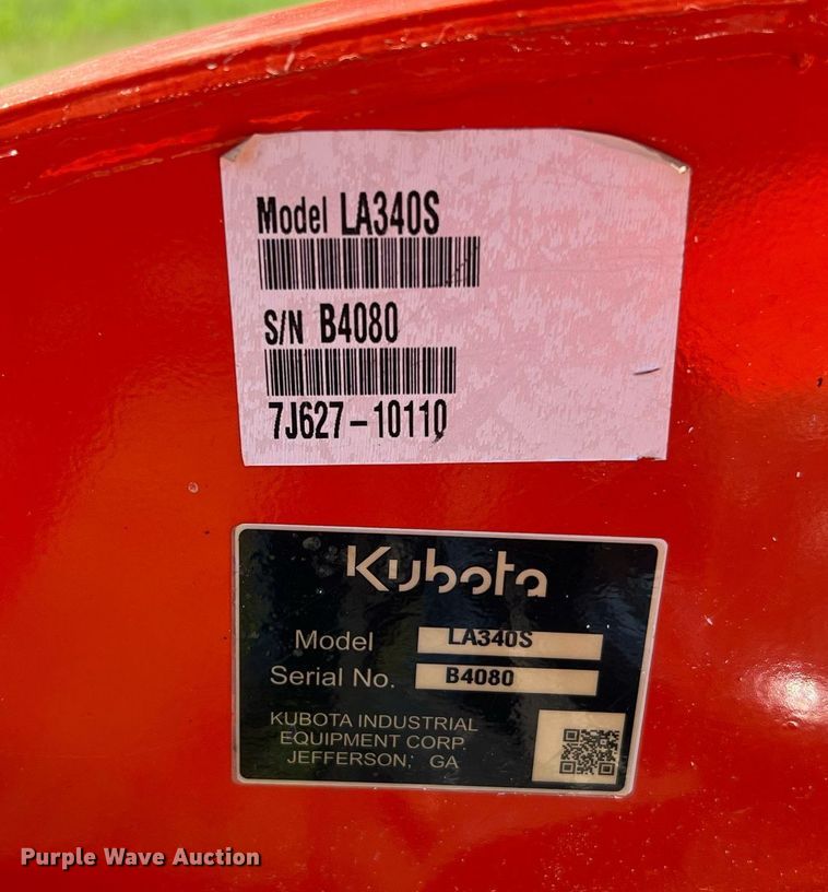 image for item DQ2234 Kubota BX23S  MFWD tractor