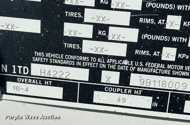 image for item DS2440 2008 Timpte Super Hopper  grain trailer