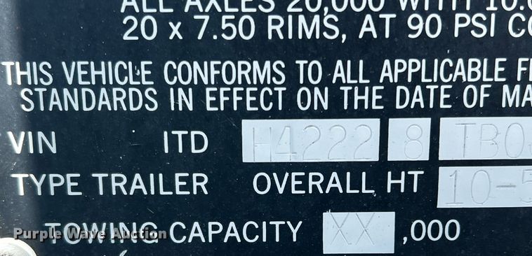 image for item DS2443 1996 Timpte Super Hopper  grain trailer