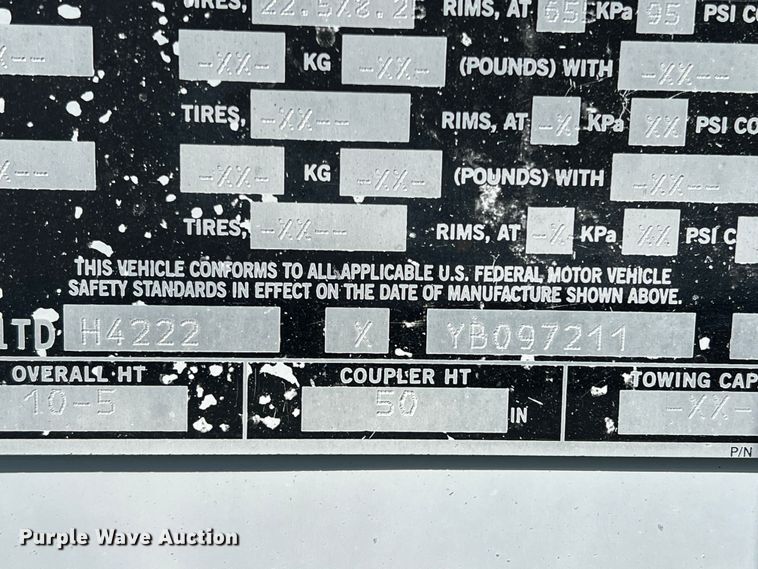 image for item DS2444 2000 Timpte Super Hopper  grain trailer