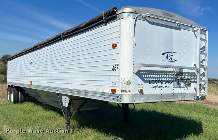 image for item DS2446 1996 Timpte Super Hopper  grain trailer