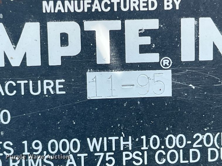 image for item DS2446 1996 Timpte Super Hopper  grain trailer