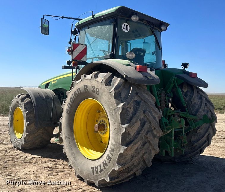 image for item IU9042 2008 John Deere 8430  MFWD tractor