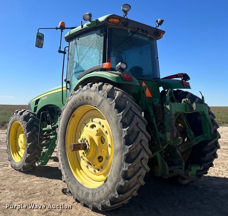 image for item IU9043 2008 John Deere 8330  MFWD tractor