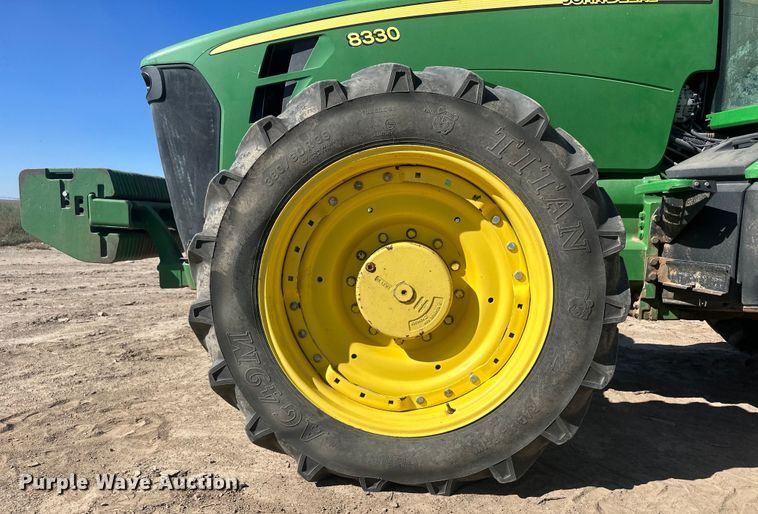 image for item IU9043 2008 John Deere 8330  MFWD tractor