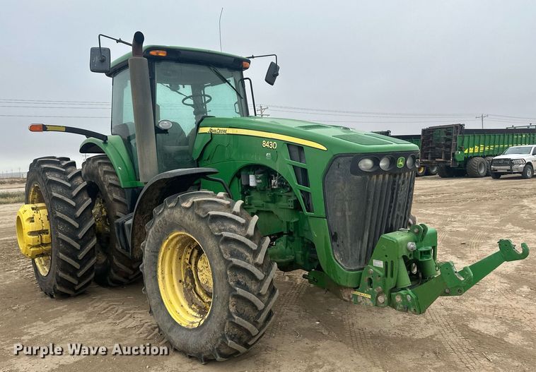 image for item IU9044 2007 John Deere 8430  MFWD tractor